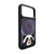 NIMMY dėklas BIG EYED LYING GIANT PANDA, suderinamas su MagSafe, skirtas IPHONE 18 Pro Max/17 Pro Max, juodas
