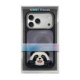 NIMMY dėklas BIG EYED LYING GIANT PANDA, suderinamas su MagSafe, skirtas IPHONE 18 Pro Max/17 Pro Max, juodas