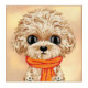 NIMMY dėklas BIG EYED TEDDY POODLE, skirtas IPHONE 18 Pro Max/17 Pro Max, rudos spalvos