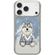 NIMMY dėklas GENTLE PETS SERIES DOG, suderinamas su MagSafe, skirtas IPHONE 18 Pro Max/17 Pro Max, pilkas