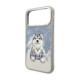 NIMMY dėklas GENTLE PETS SERIES DOG, suderinamas su MagSafe, skirtas IPHONE 18 Pro Max/17 Pro Max, pilkas