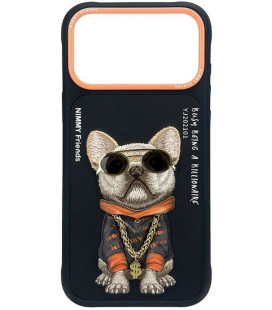 NIMMY case GLASSES COOL DOG for IPHONE 18 Pro Max/17 Pro Max black