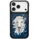 NIMMY dėklas HORSE, suderinamas su MagSafe, skirtas IPHONE 18 Pro Max/17 Pro Max, tamsiai mėlynas