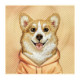 NIMMY dėklas GENTLE PETS SERIES DOG suderinamas su MagSafe skirtas IPHONE 18 Pro Max/17 Pro Max oranžinės spalvos