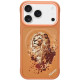 NIMMY dėklas LION, suderinamas su MagSafe, skirtas IPHONE 18 Pro Max/17 Pro Max, oranžinės spalvos