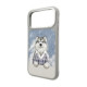 NIMMY dėklas GENTLE PETS SERIES DOG, suderinamas su MagSafe, skirtas IPHONE 18 Pro/17 Pro, pilkas