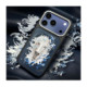 NIMMY dėklas HORSE, suderinamas su MagSafe, skirtas IPHONE 18 Pro/17 Pro, tamsiai mėlynas