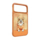 NIMMY dėklas GENTLE PETS SERIES DOG, suderinamas su MagSafe, skirtas IPHONE 18 Pro/17 Pro, oranžinės spalvos