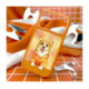 NIMMY dėklas GENTLE PETS SERIES DOG, suderinamas su MagSafe, skirtas IPHONE 18 Pro/17 Pro, oranžinės spalvos