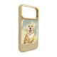 NIMMY dėklas GENTLE PETS SERIES DOG, suderinamas su MagSafe, skirtas IPHONE 18 Pro/17 Pro, rudas