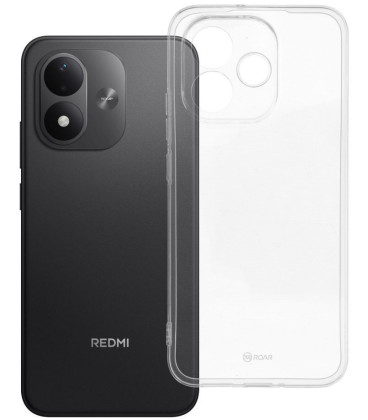 ROAR dėklas ALL DAY COLORFUL JELLY, skirtas Xiaomi Redmi Note 17 4G / 5G, permatomas