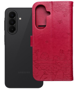 „Flip“ dėklas skirtas Samsung A27 Mezzo Book cats red