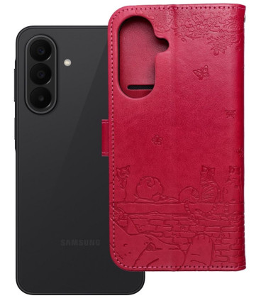 „Flip“ dėklas skirtas Samsung A27 Mezzo Book cats red