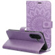 Flip dėklas Samsung A57 5G Mezzo Book mandala violetinė