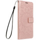 „Flip“ dėklas skirtas Samsung A57 5G Mezzo Book mandala rose gold