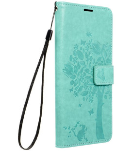 Žalias atverčiamas dėklas Samsung Galaxy A37 5G telefonui "Mezzo Flip Book Tree"