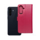Raudonas atverčiamas dėklas Samsung Galaxy A37 5G telefonui "Mezzo Flip Book Mandala Magenta"