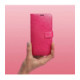 Raudonas atverčiamas dėklas Samsung Galaxy A37 5G telefonui "Mezzo Flip Book Mandala Magenta"