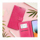 Raudonas atverčiamas dėklas Samsung Galaxy A37 5G telefonui "Mezzo Flip Book Mandala Magenta"