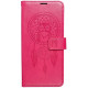 Raudonas atverčiamas dėklas Samsung Galaxy A37 5G telefonui "Mezzo Flip Book Dreamcatcher Magenta"