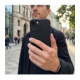 Juodas dėklas Apple iPhone 17 Pro Max / 18 Pro Max telefonui "Matt Case 2.0"
