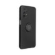 Juodas dėklas Samsung Galaxy A57 5G telefonui "Silicone Ring Case"