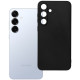 Juodas dėklas Samsung Galaxy S25 Plus telefonui "Soft Case"