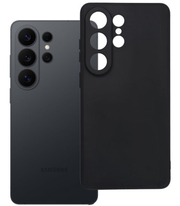 Juodas dėklas Samsung Galaxy S26 Ultra telefonui "Soft Case"