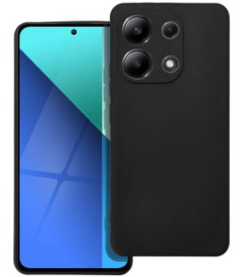 Juodas dėklas Xiaomi Redmi Note 13 4G telefonui "Soft Case"