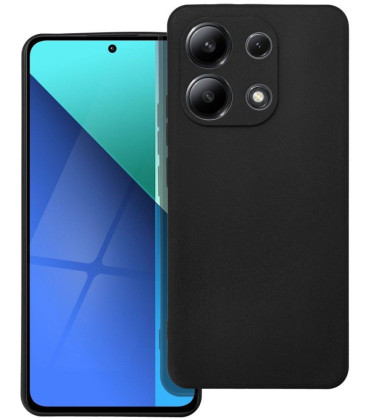 Juodas dėklas Xiaomi Redmi Note 13 4G telefonui "Soft Case"