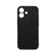 Juodas dėklas Apple iPhone 17 telefonui "Soft Case"