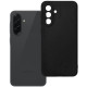 Juodas dėklas Samsung Galaxy A36 5G telefonui "Soft Case"
