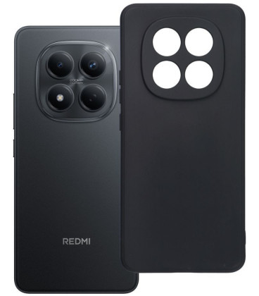 Juodas dėklas Xiaomi Redmi Note 15 5G telefonui "Soft Case"