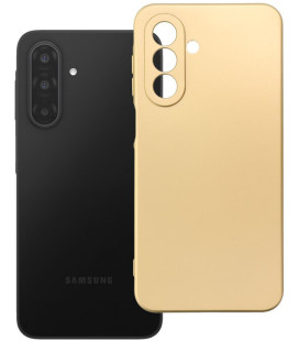 Auksinės spalvos dėklas Samsung Galaxy A17 / A18 telefonui "Metallic Case"