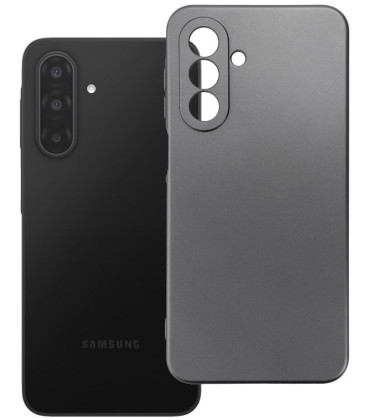 Pilkas dėklas Samsung Galaxy A17 / A18 telefonui "Metallic Case"