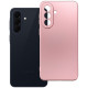 Rožinis dėklas Samsung Galaxy A57 5G telefonui "Metallic Case"