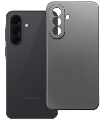 Pilkas dėklas Samsung Galaxy A37 5G telefonui "Metallic Case"