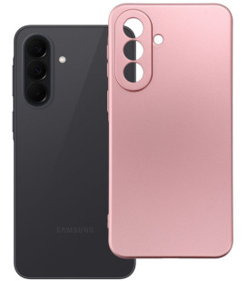 Rožinis dėklas Samsung Galaxy A37 5G telefonui "Metallic Case"