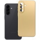 Auksinės spalvos dėklas Samsung Galaxy A37 5G telefonui "Metallic Case"