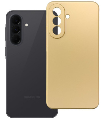 Auksinės spalvos dėklas Samsung Galaxy A37 5G telefonui "Metallic Case"