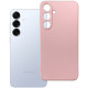 Rožinis dėklas Samsung Galaxy S25 Plus telefonui "Metallic Case"