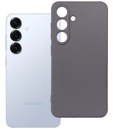 Pilkas dėklas Samsung Galaxy S25 telefonui "Metallic Case"