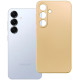 Auksinės spalvos dėklas Samsung Galaxy S25 telefonui "Metallic Case"