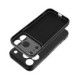 Juodas dėklas Apple iPhone 17 Pro Max / 18 Pro Max telefonui "Metallic Case"