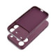 Bordo (Burgundy) dėklas Apple iPhone 17 Pro Max / 18 Pro Max telefonui "Metallic Case"