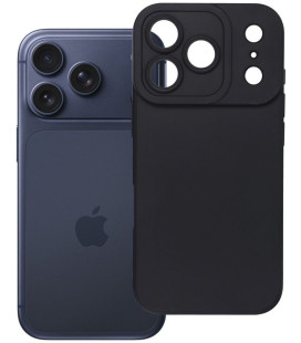 Juodas dėklas Apple iPhone 17 Pro / 18 Pro telefonui "Matt Case 2.0"