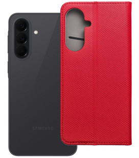 Raudonas atverčiamas dėklas Samsung Galaxy A57 5G telefonui "Smart Case Book"