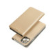 Auksinės spalvos atverčiamas dėklas Samsung Galaxy A57 5G telefonui "Smart Case Book"