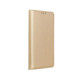 Auksinės spalvos atverčiamas dėklas Samsung Galaxy A57 5G telefonui "Smart Case Book"