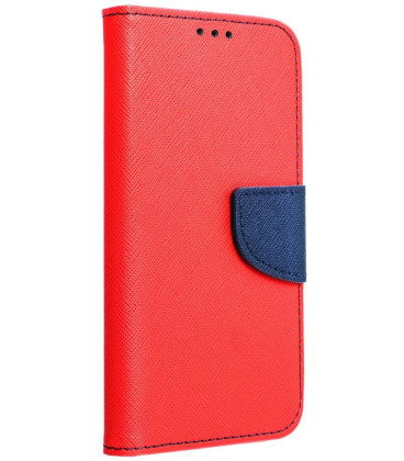 Raudonas / mėlynas atverčiamas dėklas Samsung Galaxy A57 5G telefonui "Fancy Book"